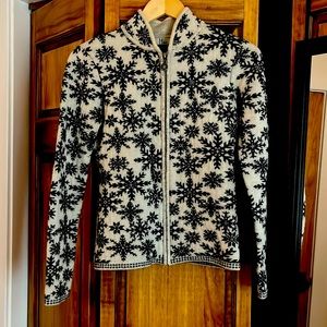 Neve 100% wool snowflake jacket